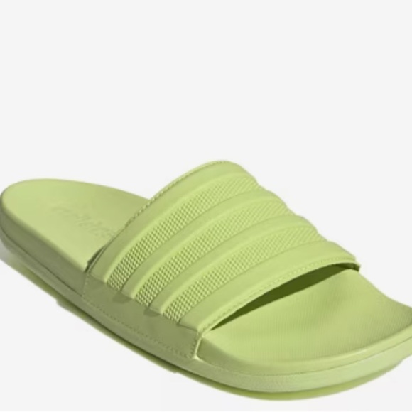adidas Other - Adidas Adilette Comfort Mono Slide Sandal men’s size 17 new pastel green
